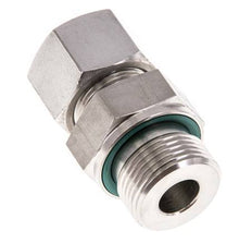 G 3/4'' Außengewinde x 16S Gerader Schneidring aus Edelstahl mit FKM-Dichtung 400 bar DIN 2353