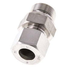 G 3/4'' Außengewinde x 16S Gerader Schneidring aus Edelstahl mit FKM-Dichtung 400 bar DIN 2353