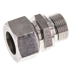 G 3/4'' Außengewinde x 22L Gerader Schneidring aus Edelstahl mit FKM-Dichtung 160 bar DIN 2353