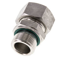 G 3/4'' Außengewinde x 22L Gerader Schneidring aus Edelstahl mit FKM-Dichtung 160 bar DIN 2353