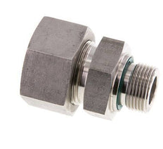 G 3/4'' Außengewinde x 25S Gerader Schneidring aus Edelstahl mit FKM-Dichtung 400 bar DIN 2353