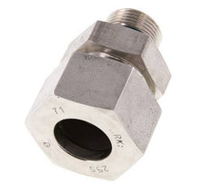 G 3/4'' Außengewinde x 25S Gerader Schneidring aus Edelstahl mit FKM-Dichtung 400 bar DIN 2353