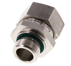 G 3/4'' Außengewinde x 28L Gerader Schneidring aus Edelstahl mit FKM-Dichtung 160 bar DIN 2353