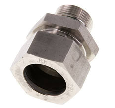 G 3/4'' Außengewinde x 28L Gerader Schneidring aus Edelstahl mit FKM-Dichtung 160 bar DIN 2353