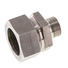 G 3/4'' Außengewinde x 35L Gerader Schneidring aus Edelstahl mit FKM-Dichtung 160 bar DIN 2353