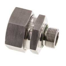 G 3/4'' Außengewinde x 35L Gerader Schneidring aus Edelstahl mit FKM-Dichtung 160 bar DIN 2353