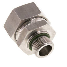 G 3/4'' Außengewinde x 35L Gerader Schneidring aus Edelstahl mit FKM-Dichtung 160 bar DIN 2353