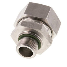 G 3/4'' Außengewinde x 35L Gerader Schneidring aus Edelstahl mit FKM-Dichtung 160 bar DIN 2353