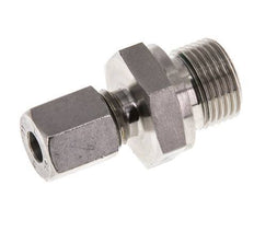 G 3/8'' Außengewinde x 6L Gerader Schneidring aus Edelstahl mit FKM-Dichtung 315 bar DIN 2353