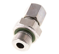 G 3/8'' Außengewinde x 6S Gerader Schneidring aus Edelstahl mit FKM-Dichtung 630 bar DIN 2353
