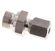 G 3/8'' Außengewinde x 6S Gerader Schneidring aus Edelstahl mit FKM-Dichtung 630 bar DIN 2353