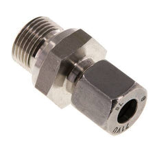 G 3/8'' Außengewinde x 8L Gerader Schneidring aus Edelstahl mit FKM-Dichtung 315 bar DIN 2353