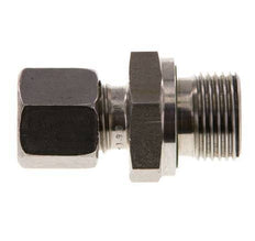 G 3/8'' Außengewinde x 8L Gerader Schneidring aus Edelstahl mit FKM-Dichtung 315 bar DIN 2353