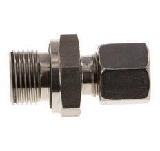 G 3/8'' Außengewinde x 8L Gerader Schneidring aus Edelstahl mit FKM-Dichtung 315 bar DIN 2353