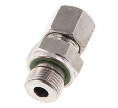 G 3/8'' Außengewinde x 8S Gerader Schneidring aus Edelstahl mit FKM-Dichtung 630 bar DIN 2353