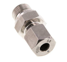 G 3/8'' Außengewinde x 8S Gerader Schneidring aus Edelstahl mit FKM-Dichtung 630 bar DIN 2353