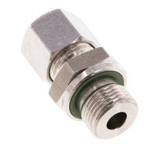 G 3/8'' Außengewinde x 10L Gerader Schneidring aus Edelstahl mit FKM-Dichtung 315 bar DIN 2353