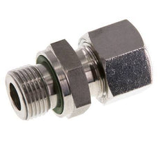 G 3/8'' Außengewinde x 12L Gerader Schneidring aus Edelstahl mit FKM-Dichtung 315 Bar DIN 2353