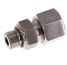 G 3/8'' Außengewinde x 14S Gerader Schneidring aus Edelstahl mit FKM-Dichtung 630 bar DIN 2353