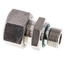 G 3/8'' Außengewinde x 15L Gerader Schneidring aus Edelstahl mit FKM-Dichtung 315 Bar DIN 2353