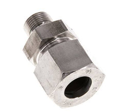 G 3/8'' Außengewinde x 16S Gerader Schneidring aus Edelstahl mit FKM-Dichtung 400 bar DIN 2353