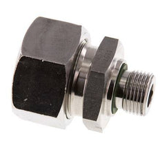 G 3/8'' Außengewinde x 22L Gerader Schneidring aus Edelstahl mit FKM-Dichtung 160 bar DIN 2353