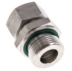 G 1'' Außengewinde x 22L Gerader Schneidring aus Edelstahl mit FKM-Dichtung 160 bar DIN 2353