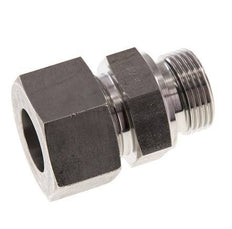 G 1'' Außengewinde x 25S Gerader Schneidring aus Edelstahl mit FKM-Dichtung 400 bar DIN 2353