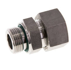 G 1'' Außengewinde x 25S Gerader Schneidring aus Edelstahl mit FKM-Dichtung 400 bar DIN 2353