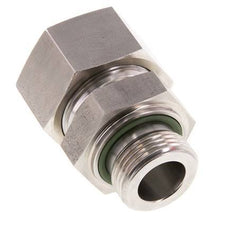 G 1'' Außengewinde x 30S Gerader Schneidring aus Edelstahl mit FKM-Dichtung 400 bar DIN 2353