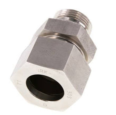 G 1'' Außengewinde x 30S Gerader Schneidring aus Edelstahl mit FKM-Dichtung 400 bar DIN 2353