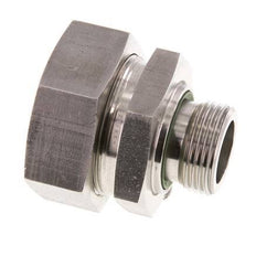 G 1'' Außengewinde x 42L Gerader Schneidring aus Edelstahl mit FKM-Dichtung 160 bar DIN 2353