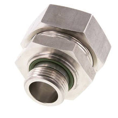 G 1'' Außengewinde x 42L Gerader Schneidring aus Edelstahl mit FKM-Dichtung 160 bar DIN 2353