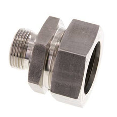 G 1'' Außengewinde x 42L Gerader Schneidring aus Edelstahl mit FKM-Dichtung 160 bar DIN 2353