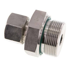 G 1 1/2'' Außengewinde x 20S Gerader Schneidring aus Edelstahl mit FKM-Dichtung 400 bar DIN 2353