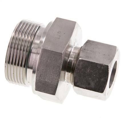 G 1 1/2'' Außengewinde x 20S Gerader Schneidring aus Edelstahl mit FKM-Dichtung 400 bar DIN 2353