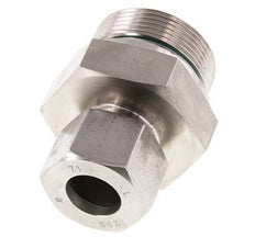 G 1 1/2'' Außengewinde x 20S Gerader Schneidring aus Edelstahl mit FKM-Dichtung 400 bar DIN 2353