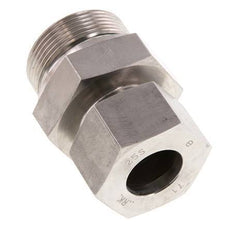 G 1 1/2'' Außengewinde x 25S Gerader Schneidring aus Edelstahl mit FKM-Dichtung 400 bar DIN 2353