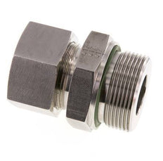 G 1 1/2'' Außengewinde x 30S Gerader Schneidring aus Edelstahl mit FKM-Dichtung 400 bar DIN 2353