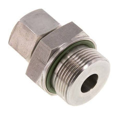 G 1 1/4'' Außengewinde x 20S Gerader Schneidring aus Edelstahl mit FKM-Dichtung 400 bar DIN 2353