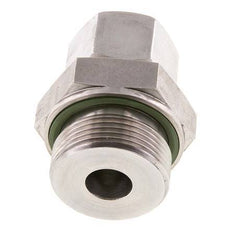 G 1 1/4'' Außengewinde x 20S Gerader Schneidring aus Edelstahl mit FKM-Dichtung 400 bar DIN 2353