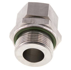 G 1 1/4'' Außengewinde x 28L Gerader Schneidring aus Edelstahl mit FKM-Dichtung 160 bar DIN 2353
