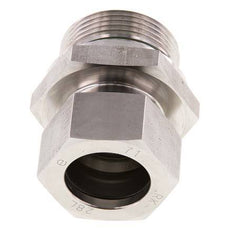 G 1 1/4'' Außengewinde x 28L Gerader Schneidring aus Edelstahl mit FKM-Dichtung 160 bar DIN 2353