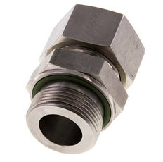 G 1 1/4'' Außengewinde x 30S Gerader Schneidring aus Edelstahl mit FKM-Dichtung 400 bar DIN 2353