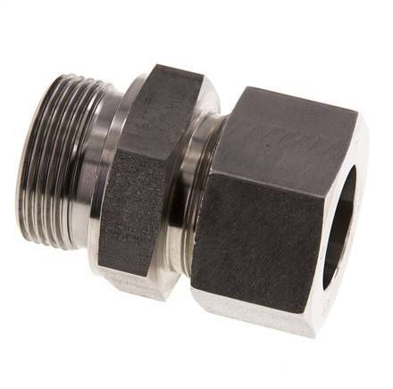 G 1 1/4'' Außengewinde x 30S Gerader Schneidring aus Edelstahl mit FKM-Dichtung 400 bar DIN 2353