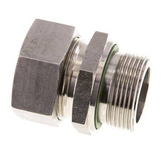 G 1 1/4'' Außengewinde x 35L Gerader Schneidring aus Edelstahl mit FKM-Dichtung 160 bar DIN 2353