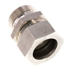 G 1 1/4'' Außengewinde x 35L Gerader Schneidring aus Edelstahl mit FKM-Dichtung 160 bar DIN 2353