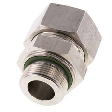 G 1 1/4'' Außengewinde x 38S Gerader Schneidring aus Edelstahl mit FKM-Dichtung 315 bar DIN 2353