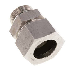 G 1 1/4'' Außengewinde x 38S Gerader Schneidring aus Edelstahl mit FKM-Dichtung 315 bar DIN 2353