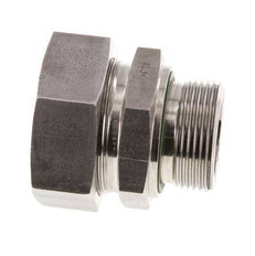 G 1 1/4'' Außengewinde x 42L Gerader Schneidring aus Edelstahl mit FKM-Dichtung 160 bar DIN 2353